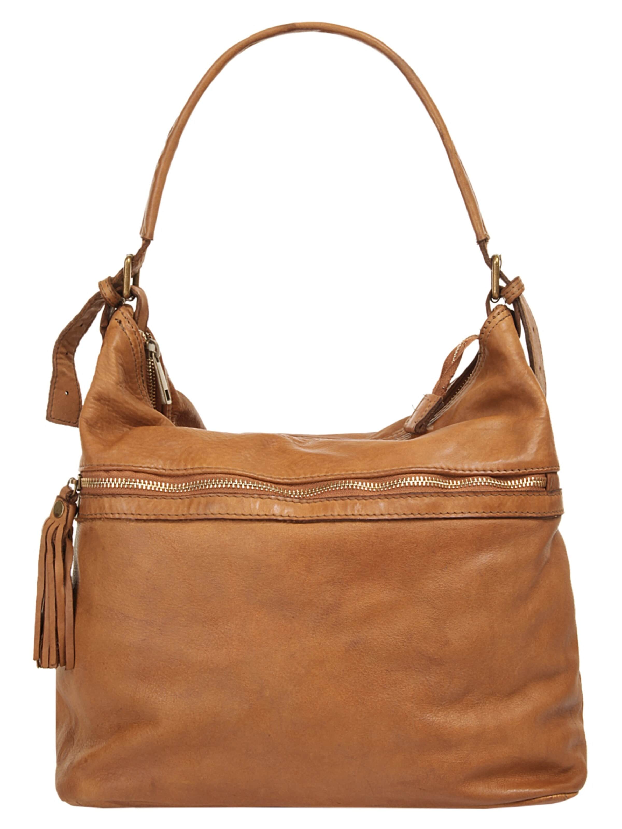 Sac bandoulière Samantha Look en marron : devant