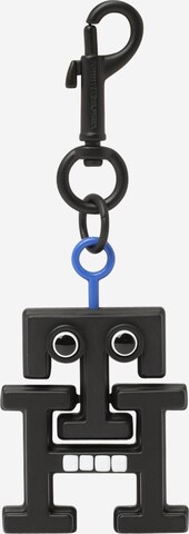 TOMMY HILFIGER Key Ring in Black: front