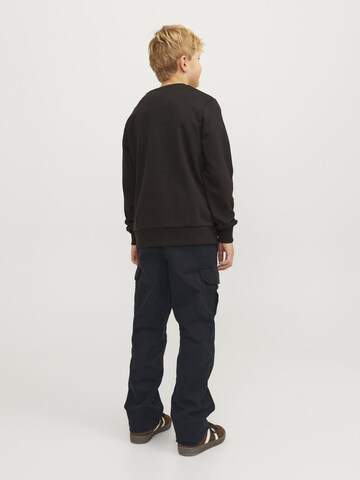 Jack & Jones Junior Wide leg Trousers 'JPSTKane JJBarkley' in Black
