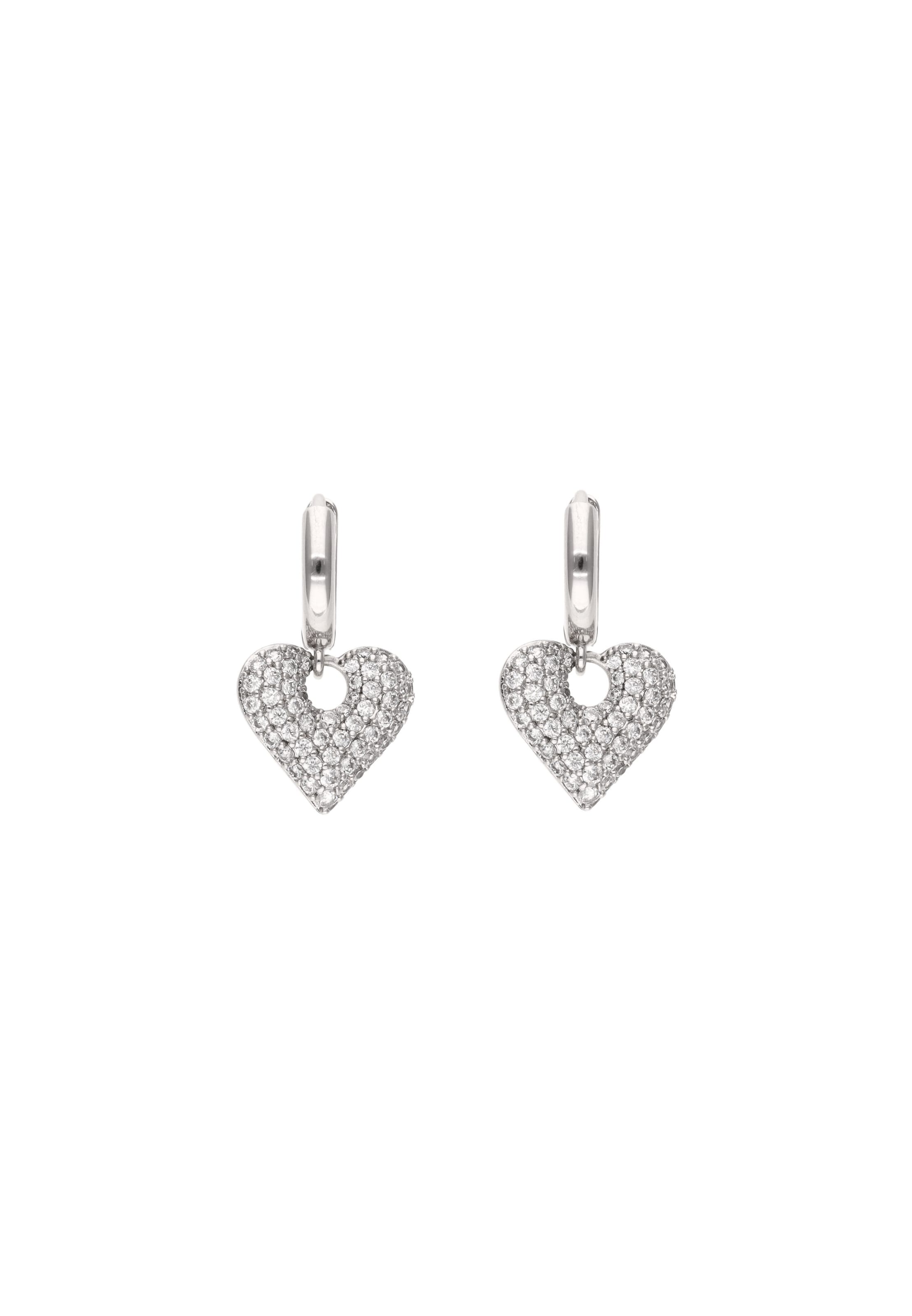 faina Kõrvarõngas, värv Hõbe: eest vaates