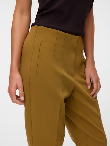 VERO MODA Zúžený Kalhoty 'VMZOEY' – hnědá