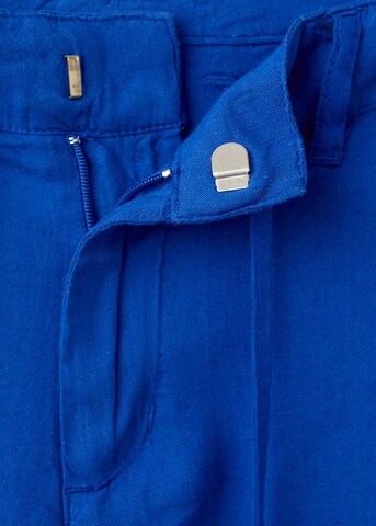MANGO TEEN Wide leg Pants 'Lisp' in Blue