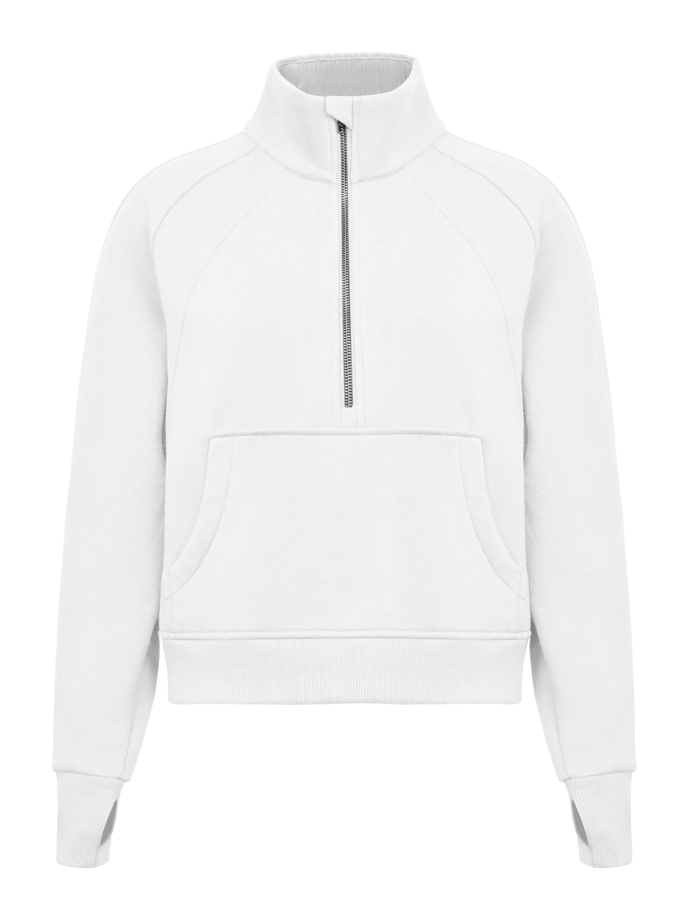 Sweat-shirt Imily Bela en blanc : devant