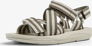 CAMPER Sandalen met riem 'Match' in Grijs: voorkant