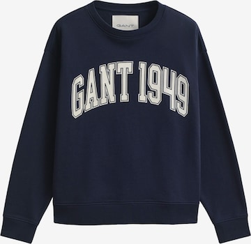 GANT - Sudadera en azul: frente