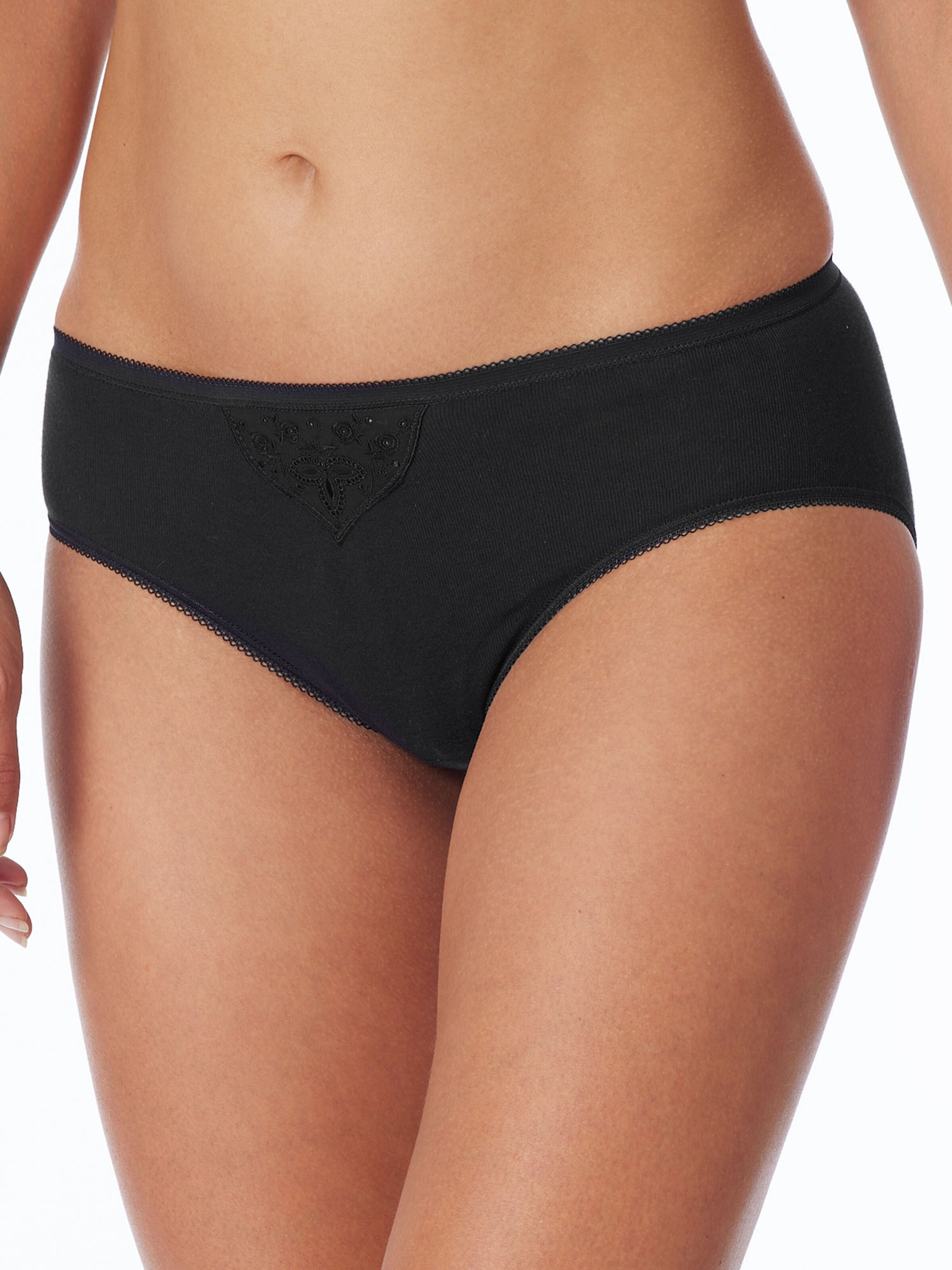 SCHIESSER Slip 'Essentials' in Zwart