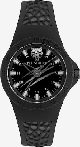 Plein Sport Analog watch ' THUNDERSTORM ' in Black: front