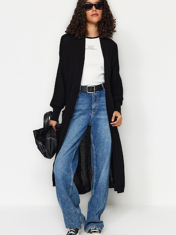 Cappotto in maglia di Trendyol in nero