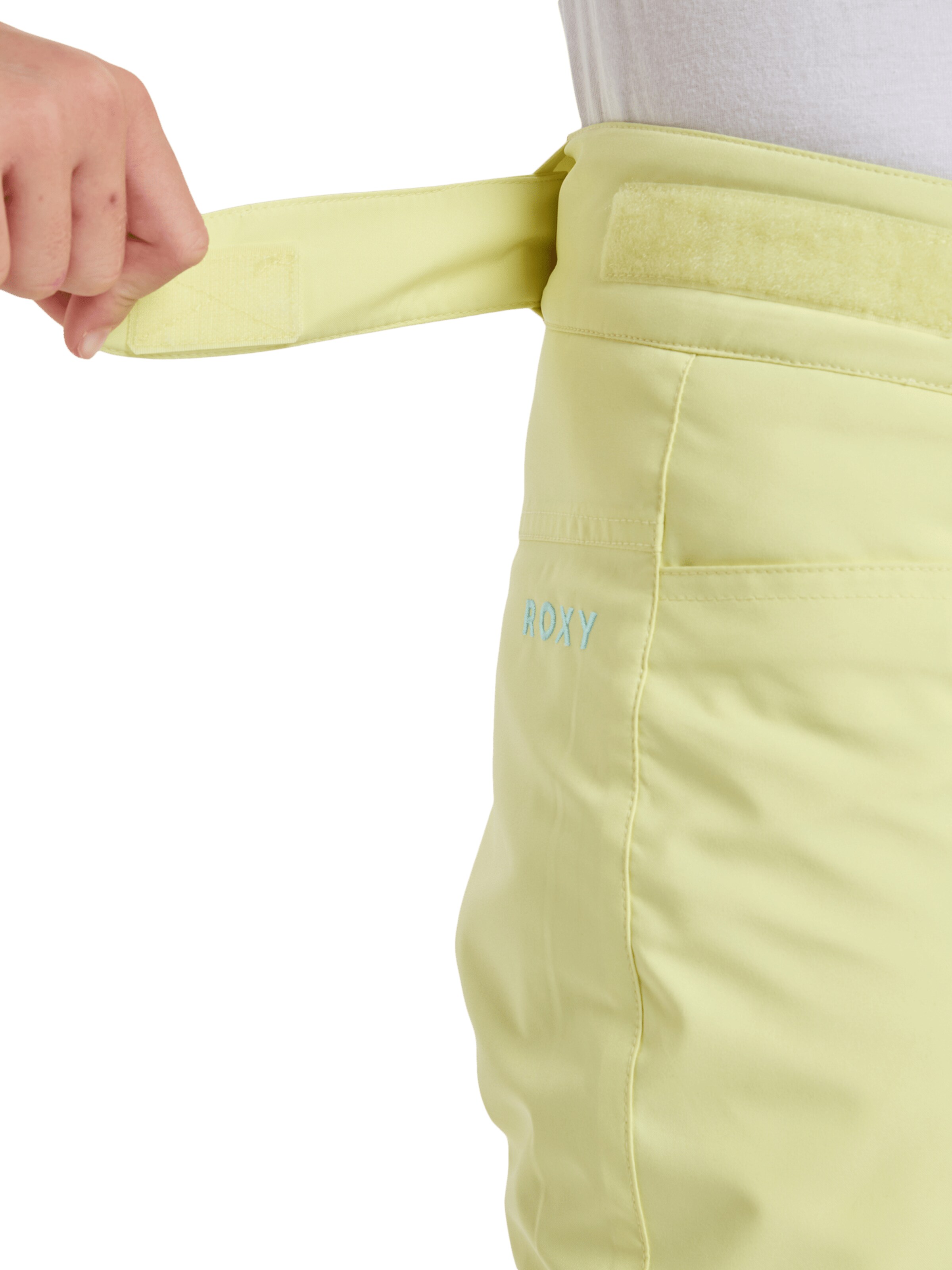 ROXY Regular Workout Pants 'Backyard' in Yellow