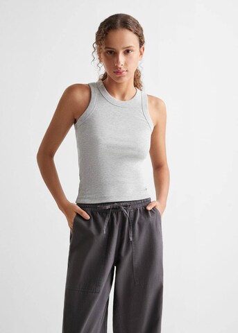 MANGO TEEN Tapered Hose 'Rebel' in Grau