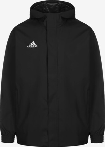 ADIDAS SPORTSWEAR Athletic Jacket 'Entrada 22' in Black: front