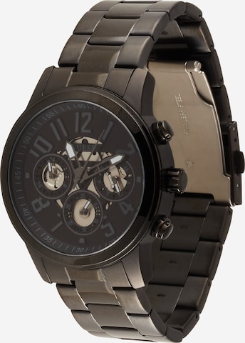 GUESS Uhr 'Parker' in Schwarz: Vorderseite