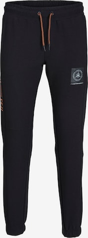 Jack & Jones Plus Regular Pants 'Will Filo' in Black: front