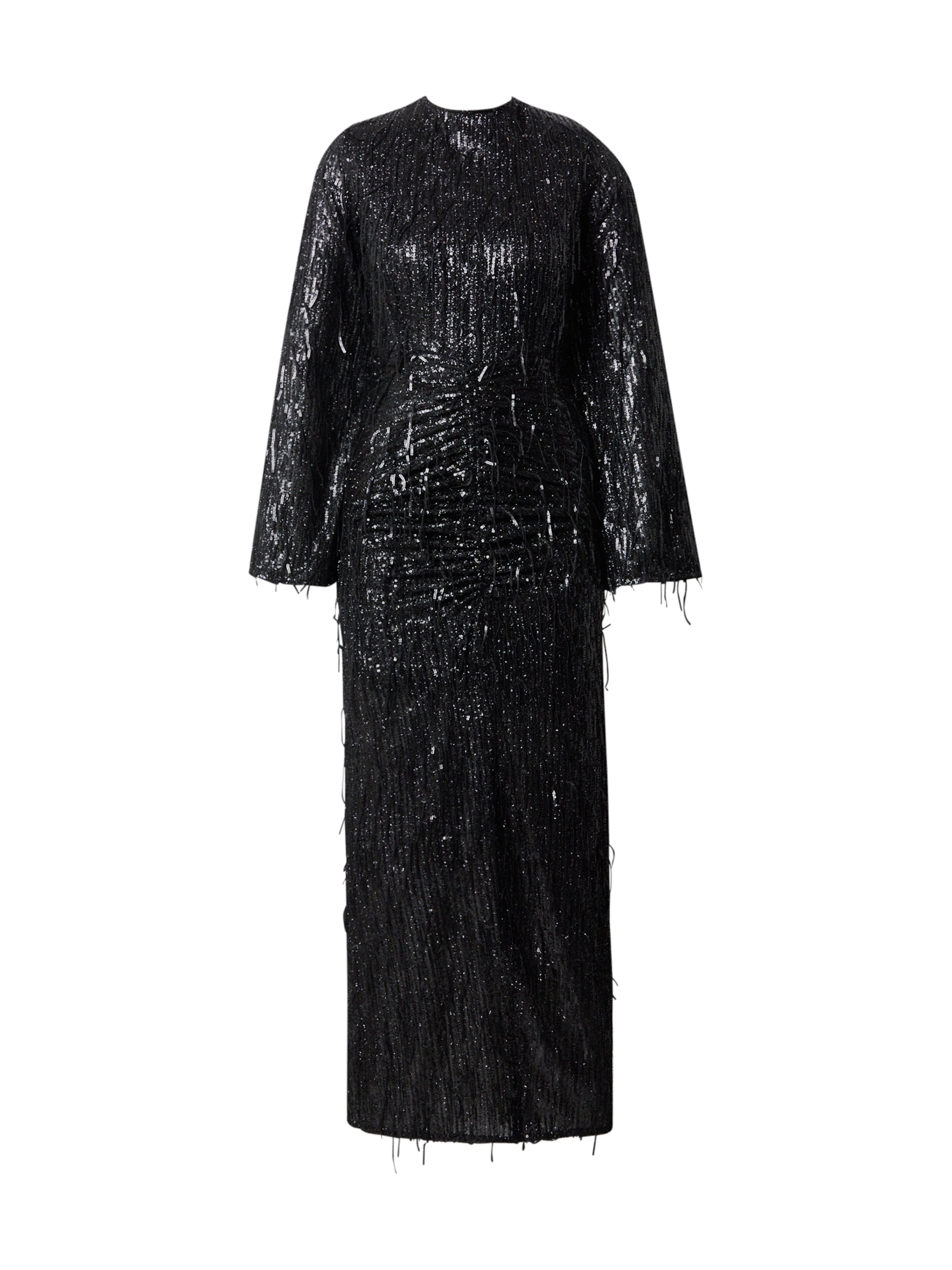 Rochie de la Cph Muse pe negru: față