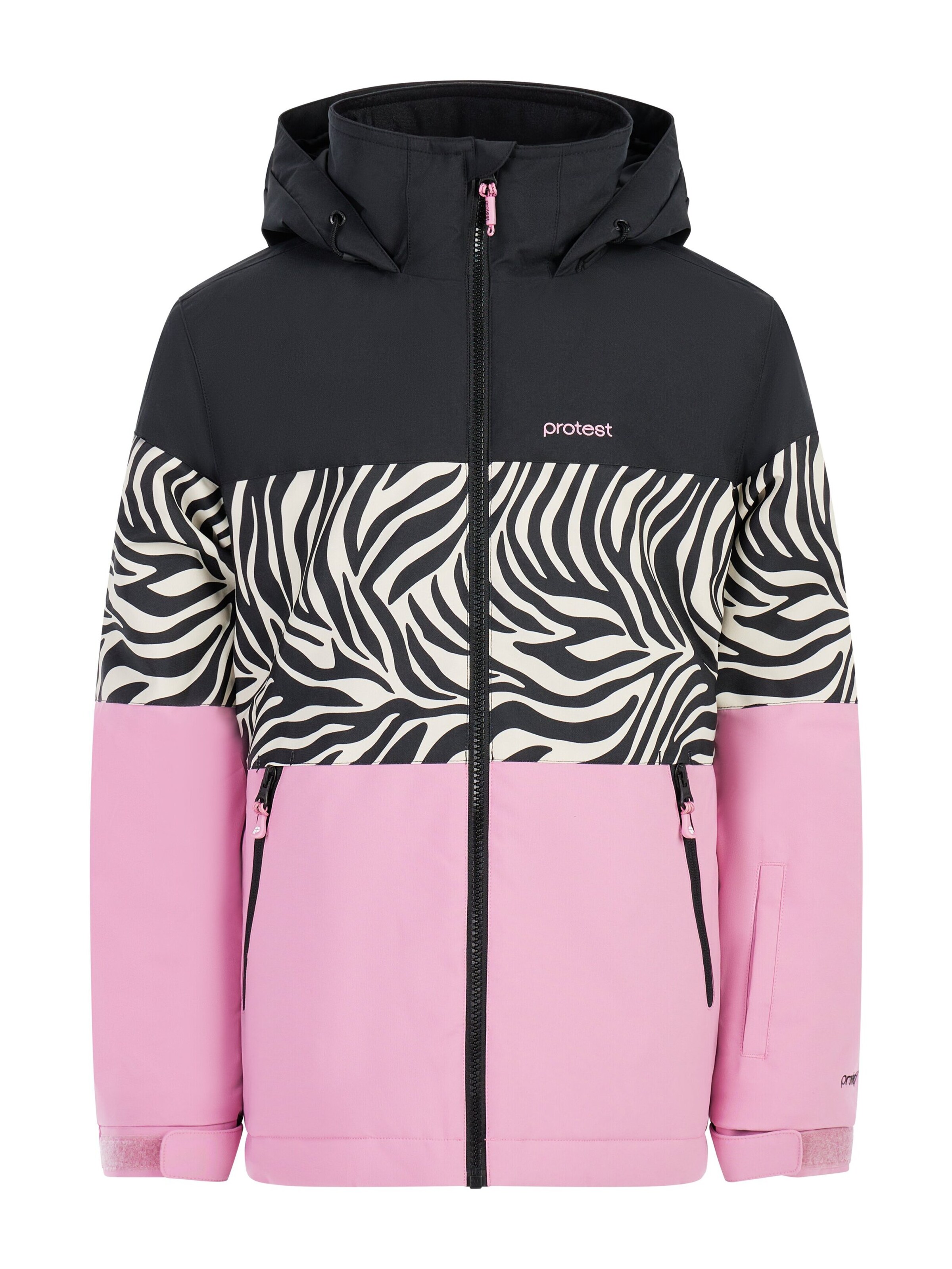 PROTEST Sports jacket 'PRTMorena JR' in Pink: front