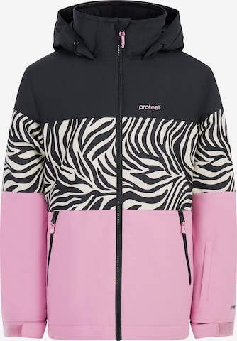PROTEST Sports jacket 'PRTMorena JR' in Pink: front