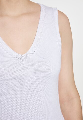 Tops en tricot ROCKEASY en blanc