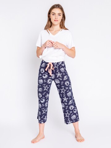 Pantalon de pyjama ' Tropical ' PJ Salvage en bleu