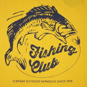 ICEPEAK Shirt in Yellow