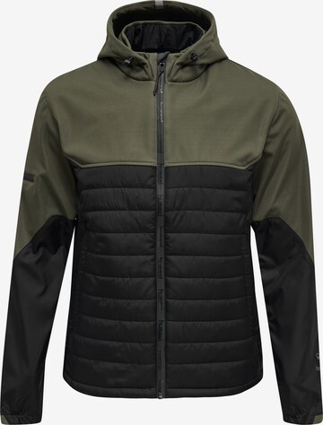 Hummel Athletic Jacket in Green: front