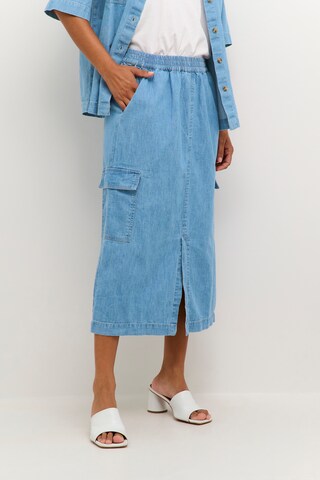 Kaffe Skirt in Blue: front