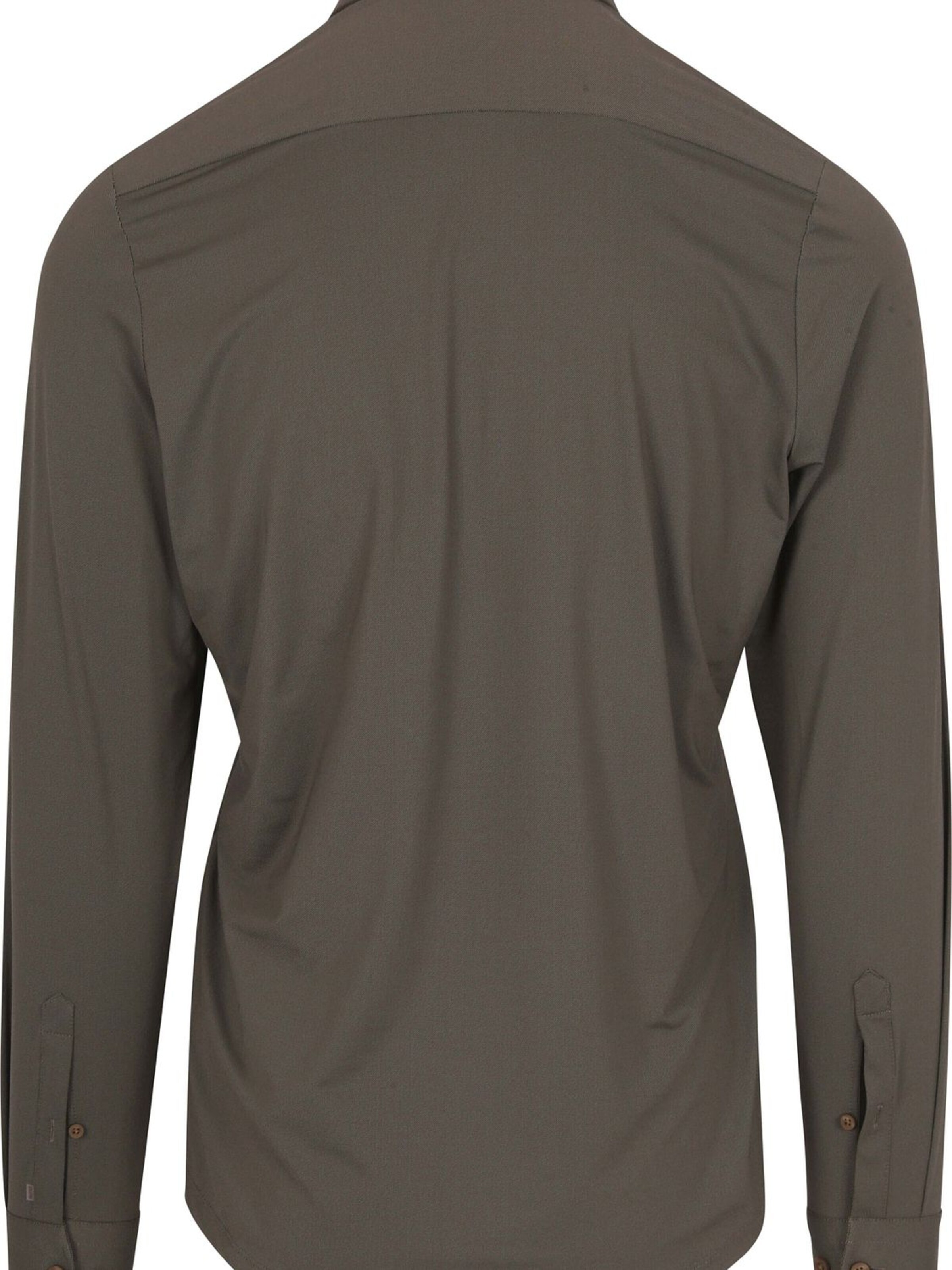 PURE Slim fit Button Up Shirt in Brown