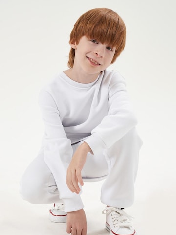 LOUIS LECLER Joggingpak 'Leo' in Wit