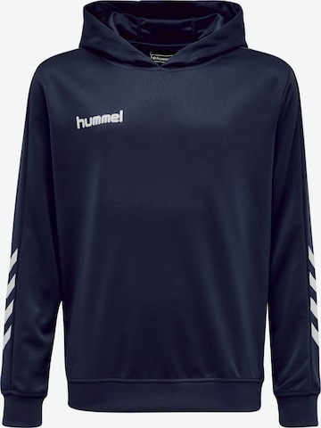 Hummel Sportief sweatshirt in Blauw: voorkant