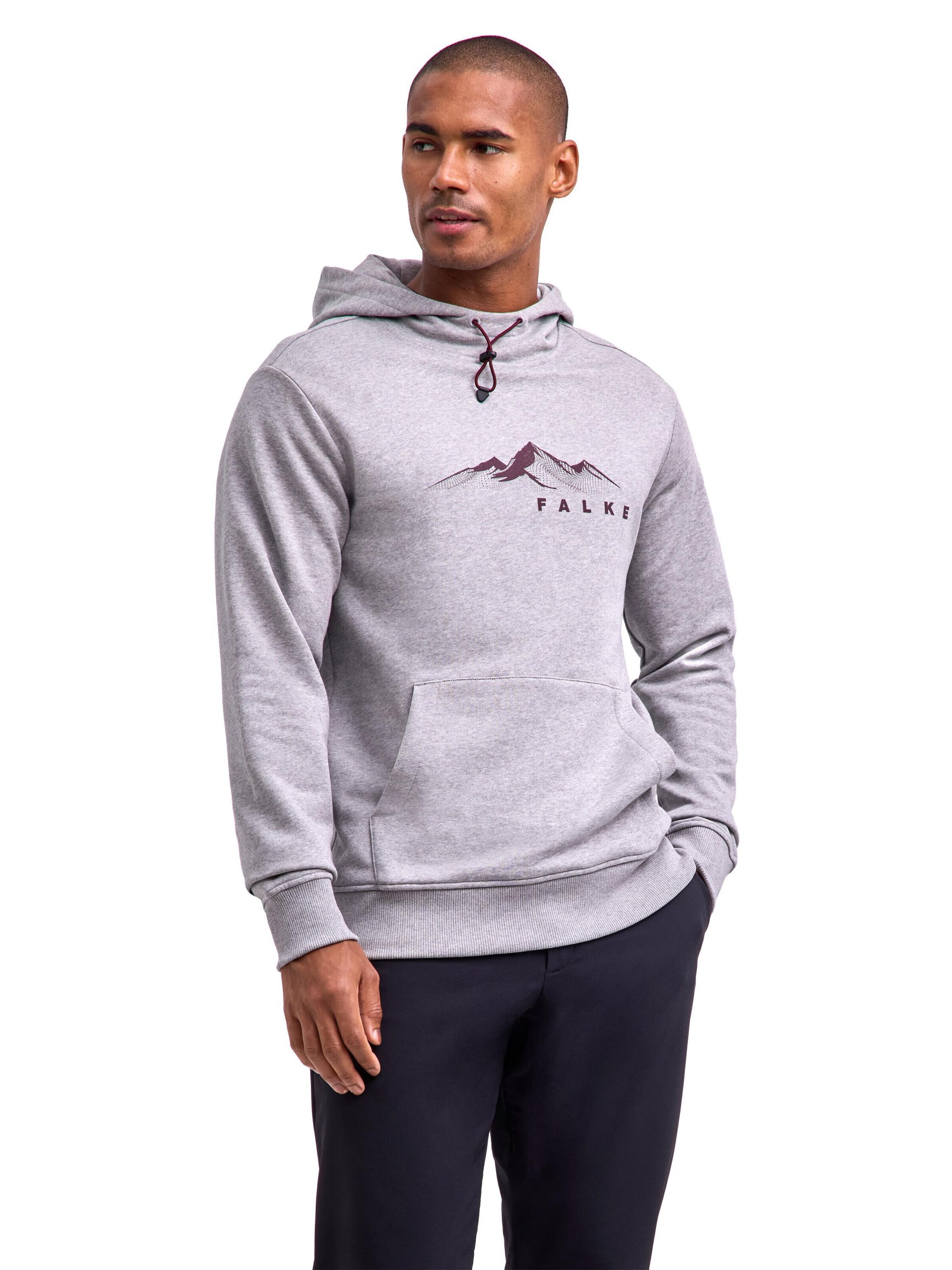 FALKE Athletic Sweater in S in Grey, Item view
