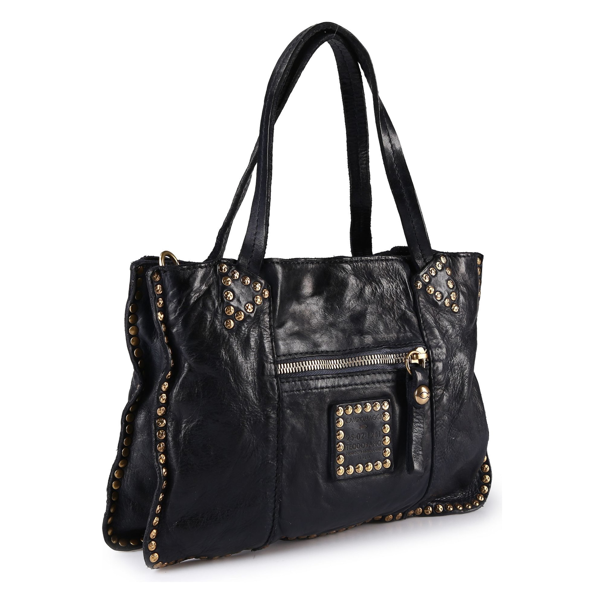 Sac bandoulière 'Cora' Campomaggi en bleu