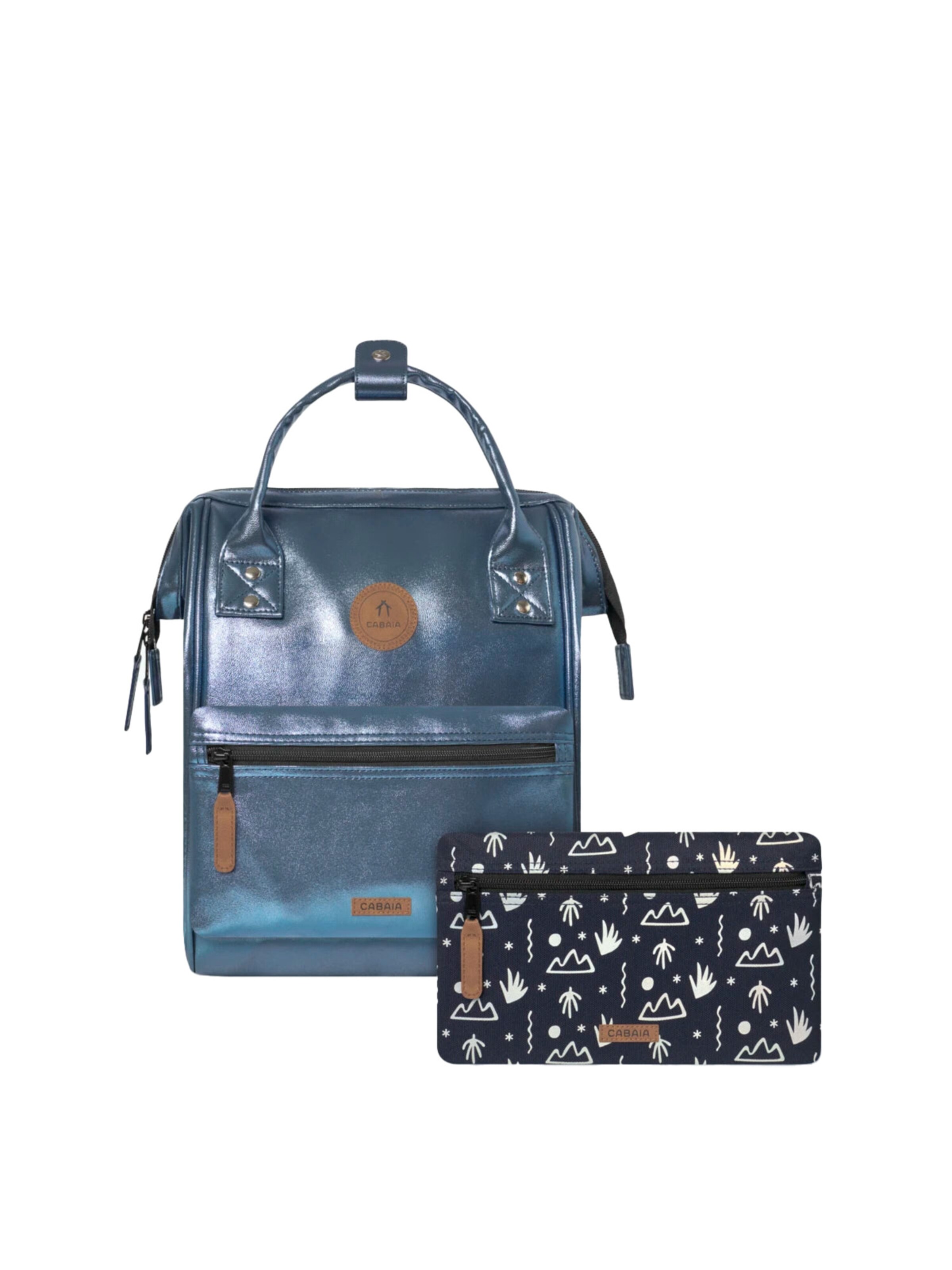 Cabaia Backpack 'Larissa S' in Blue: front