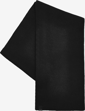 Pull&Bear Scarf in Black: front