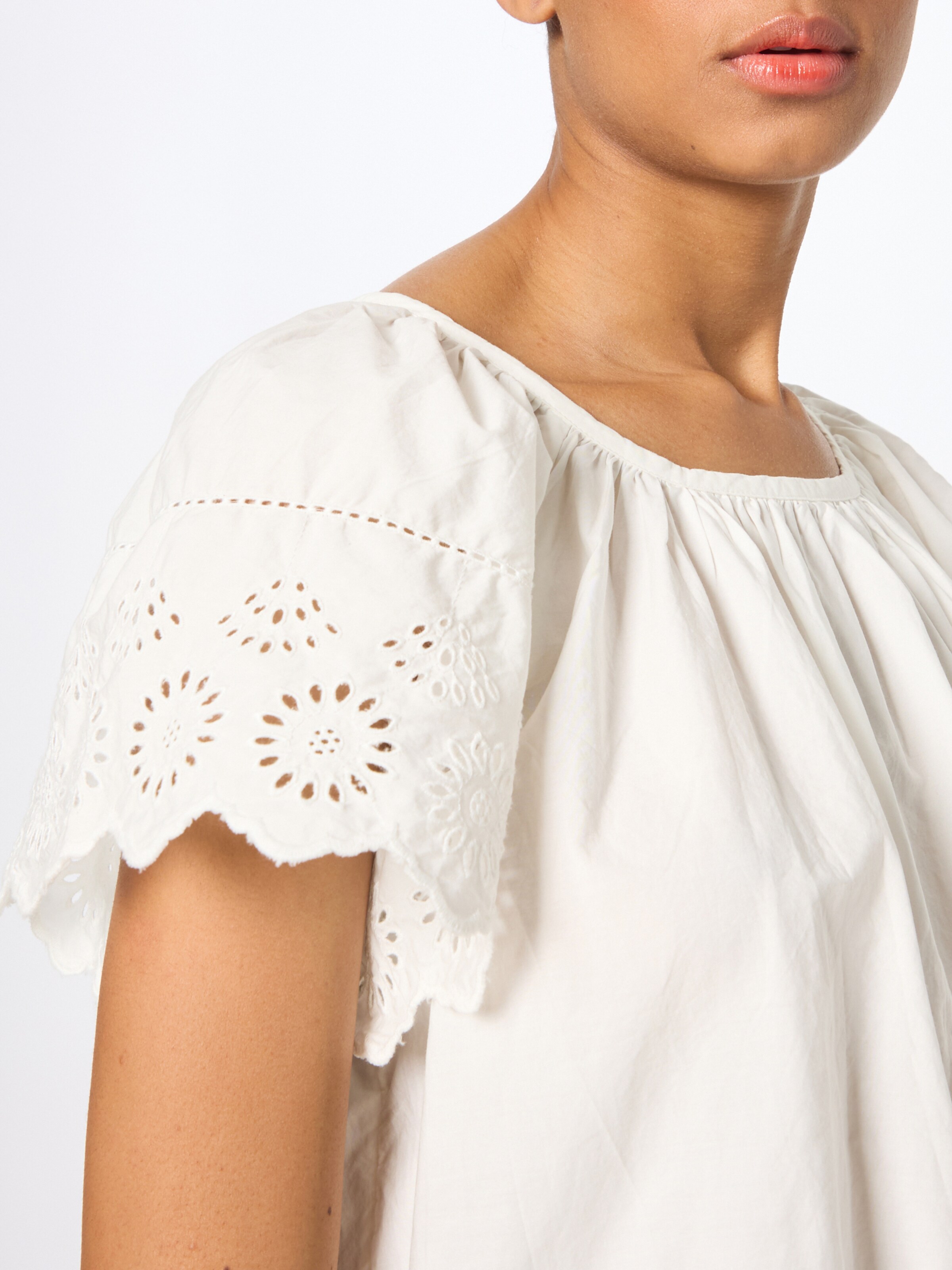 Frauen Große Größen GAP Bluse in Weiß - ST51579 Frauen Große Größen GAP Bluse in Weiß - ST51579