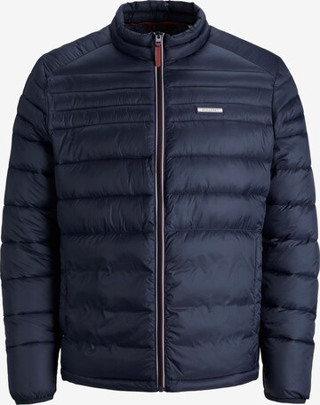 Jack & Jones Plus - Chaqueta de entretiempo 'Ace' en azul: frente