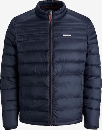 Jack & Jones Plus Tussenjas 'Ace' in Blauw: voorkant