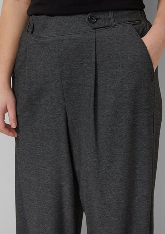QS Wide Leg Hose in Grau