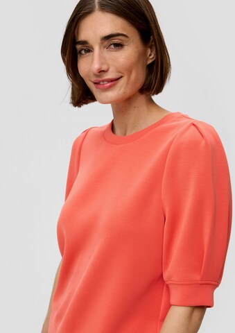 Sweat-shirt s.Oliver en orange