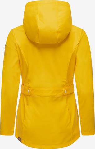 Ragwear Performance Jacket 'Marge' in Yellow