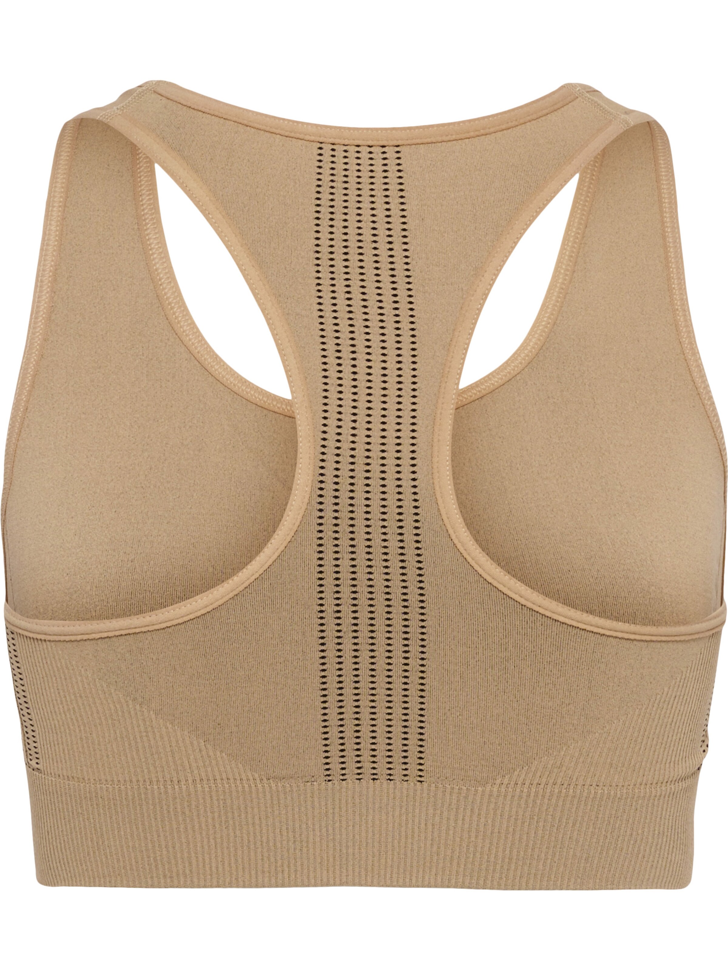 Hummel Bustier Sports-BH i beige