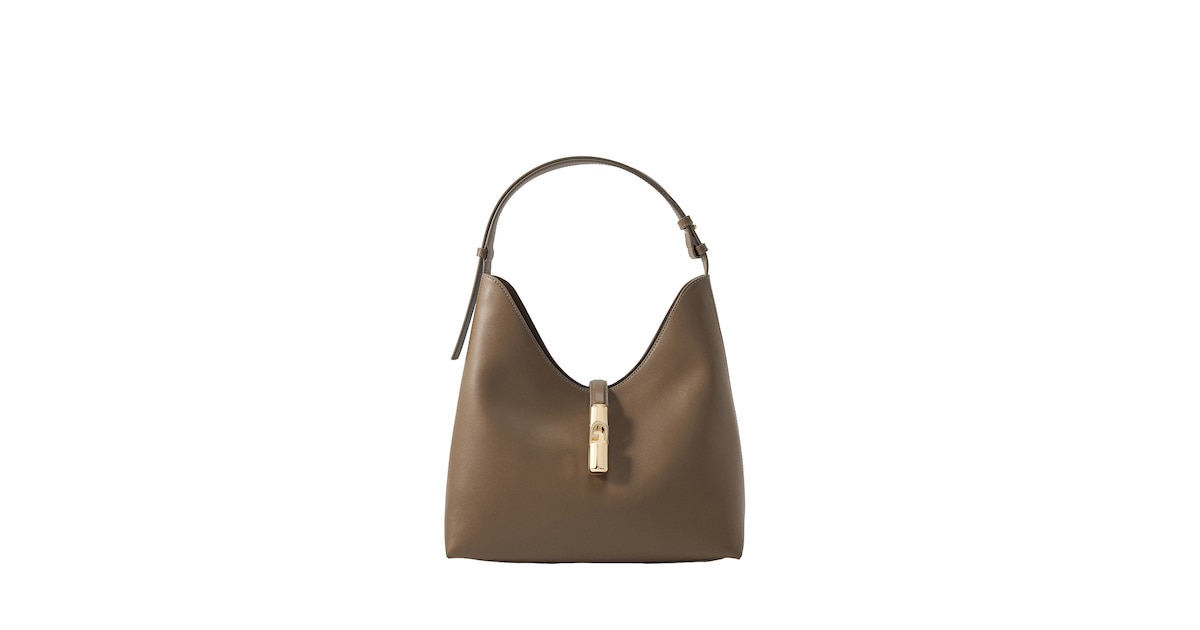 FURLA Geantă de umăr 'GOCCIA' pe Maro Caramel