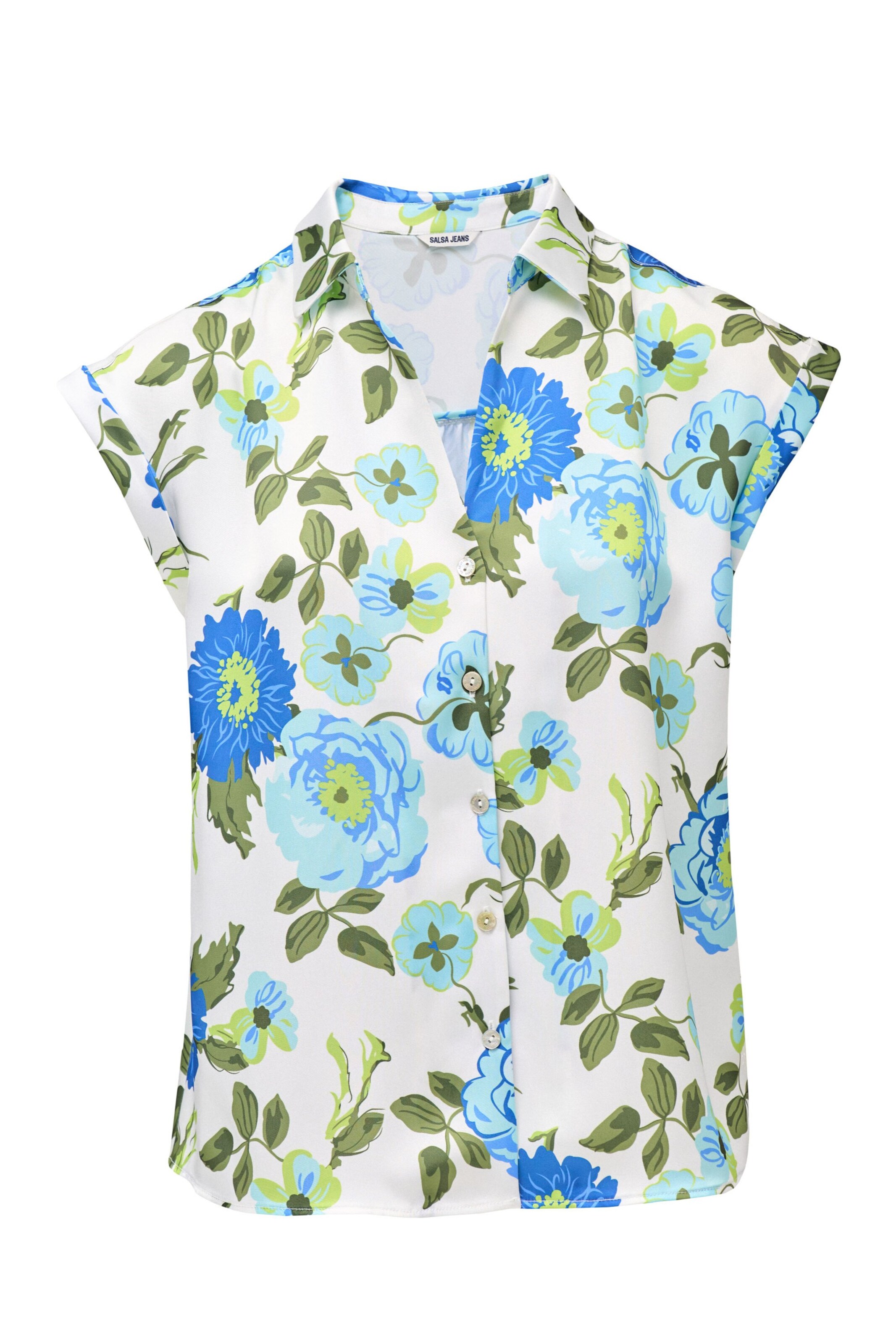 Salsa Jeans Blouse in White: front