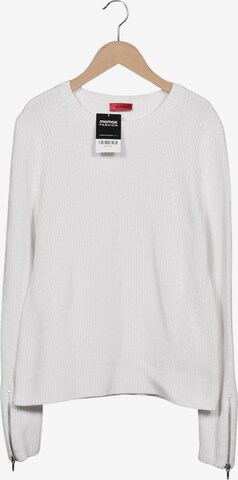 HUGO Sweater & Cardigan in M in White: front