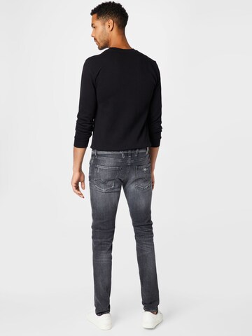 REPLAY Slimfit Jeans 'Anbass' in Grijs