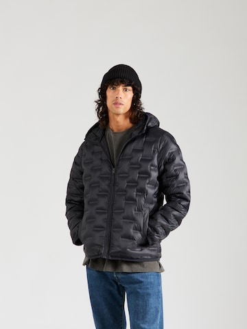 Veste mi-saison HOLLISTER en noir : devant