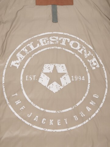 MILESTONE Between-Season Jacket 'MSCortino' in Brown