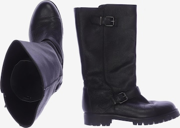 Max Mara Dress Boots in 38 in Black: front
