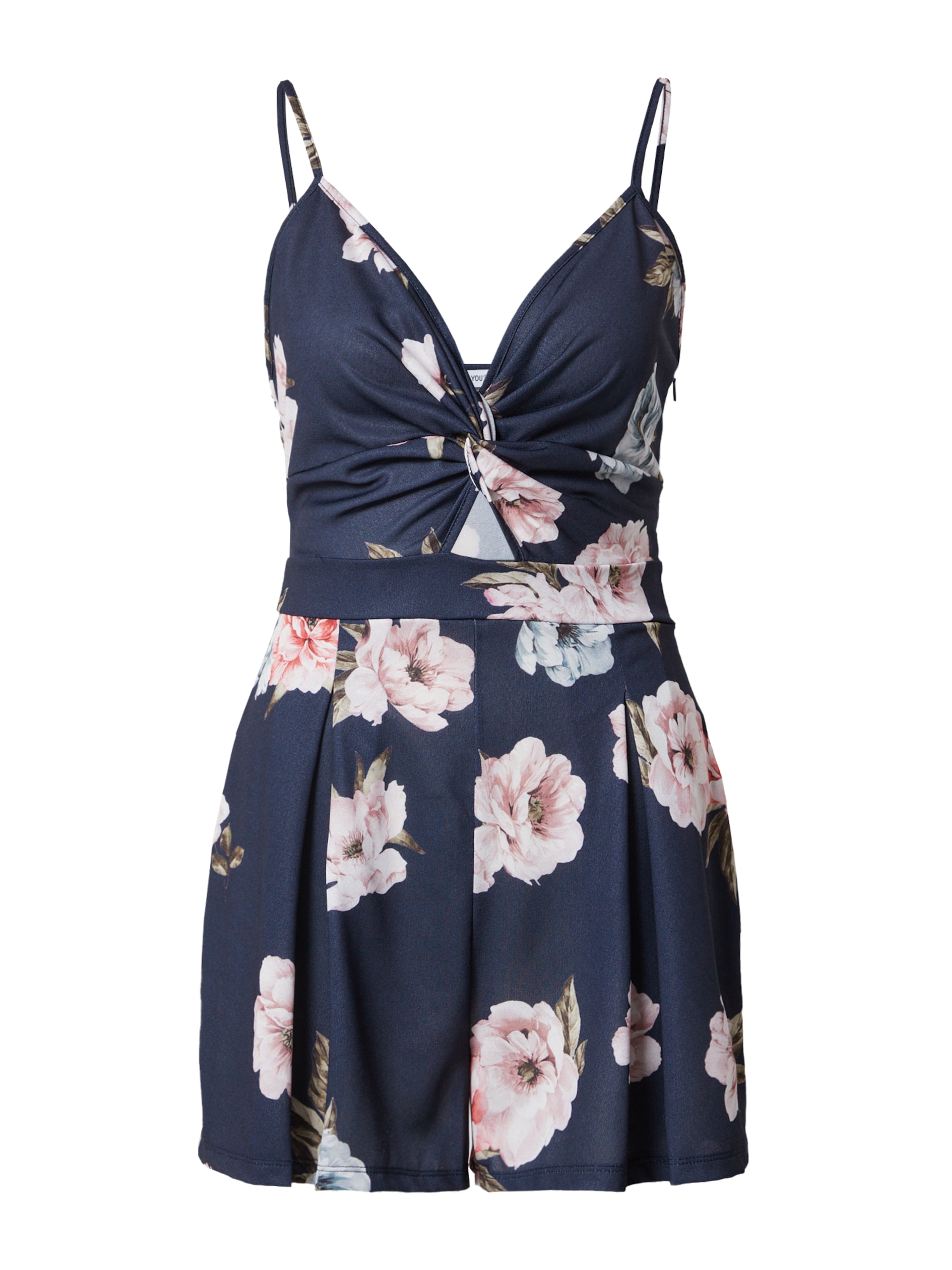 ABOUT YOU Jumpsuit 'Chadia Overall' in Blue: front