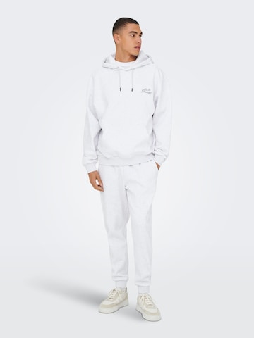 Sweat-shirt 'ONSCERES CHILL' Only & Sons en gris