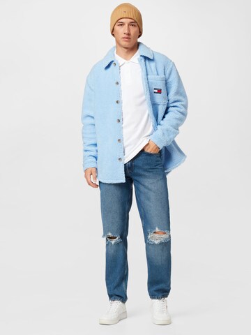 Tommy Jeans Tussenjas in Blauw