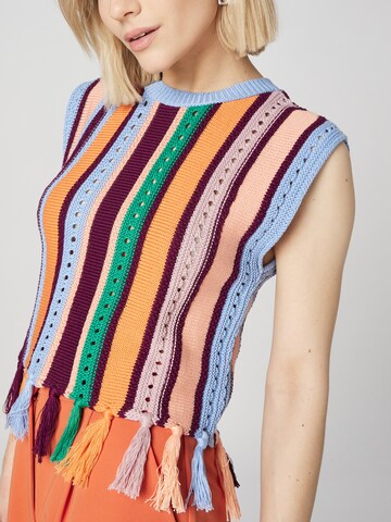 Guido Maria Kretschmer Women - Top de punto 'Marik' en Mezcla de colores